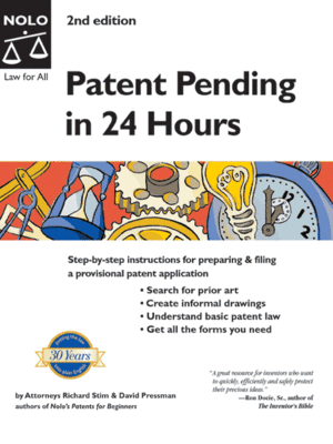 cover image of Patent Pending in 24 Hours